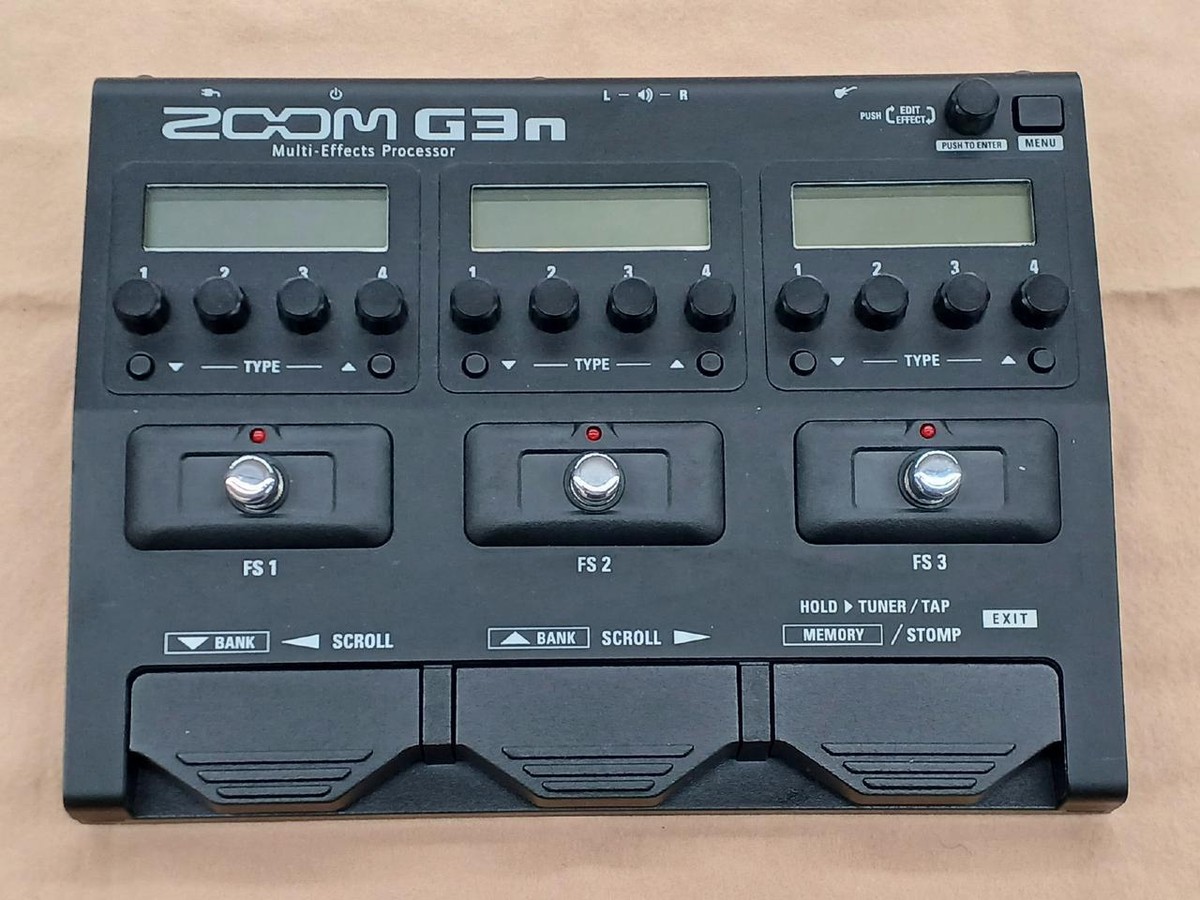 Zoom G3N Guitar Multi-Effects - Full and Excellent Working