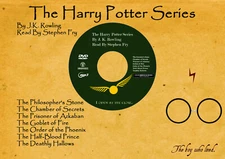 The Harry Potter Series Audiobooks – MP3 Files On 1 DVD – Read by Stephen Fry