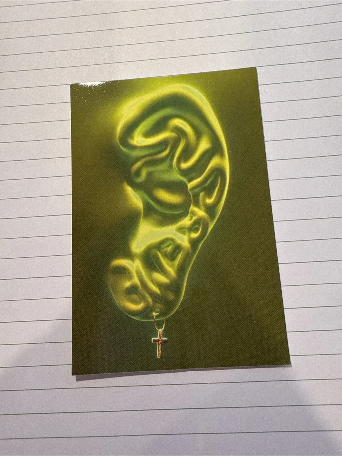 Autocollant oreille suprême vert SS21