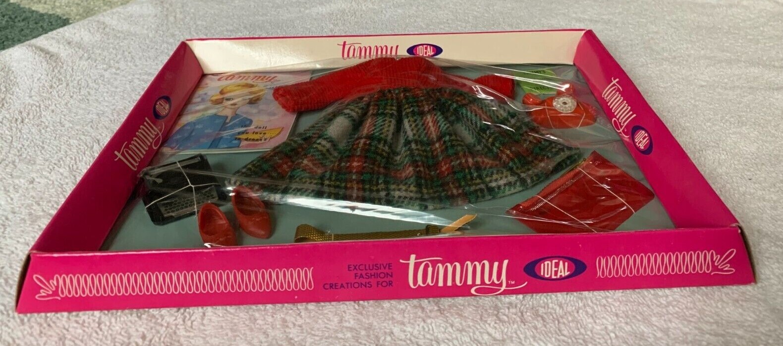 Vintage Tammy Doll Outfit SCHOOL DAZE #9133 - Never Removed from Box!!