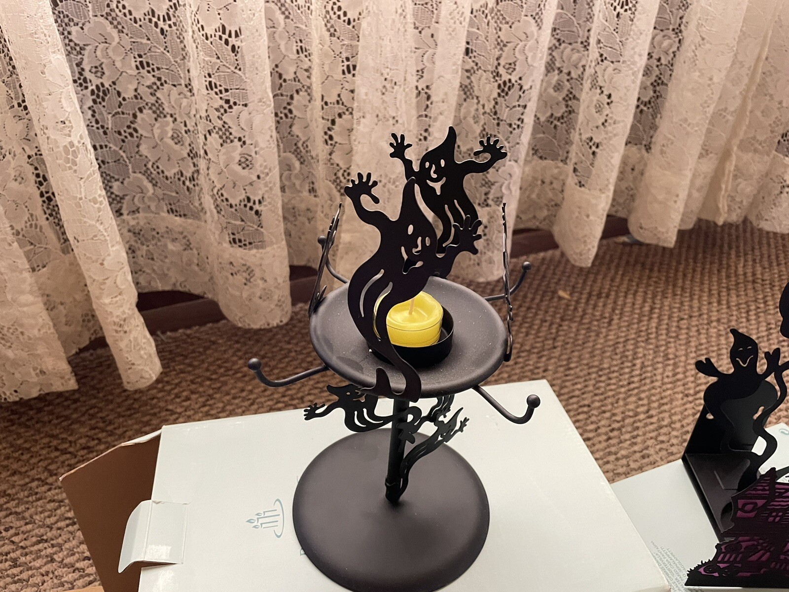 whole lot of partylite halloween candle holders!! 21 pieces!!