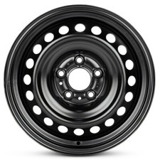New Wheel For 2020-2025 Nissan Sentra 16 Inch Painted Black Steel Rim