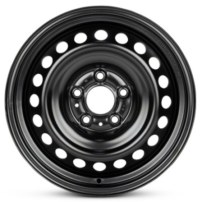 New Wheel For 2020-2024 Nissan Sentra 16 Inch Painted Black Steel Rim