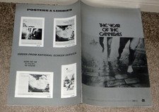 THE YEAR OF THE CANNIBALS orig 1971 movie pressbook BRITT EKLAND/PIERRE CLEMENTI