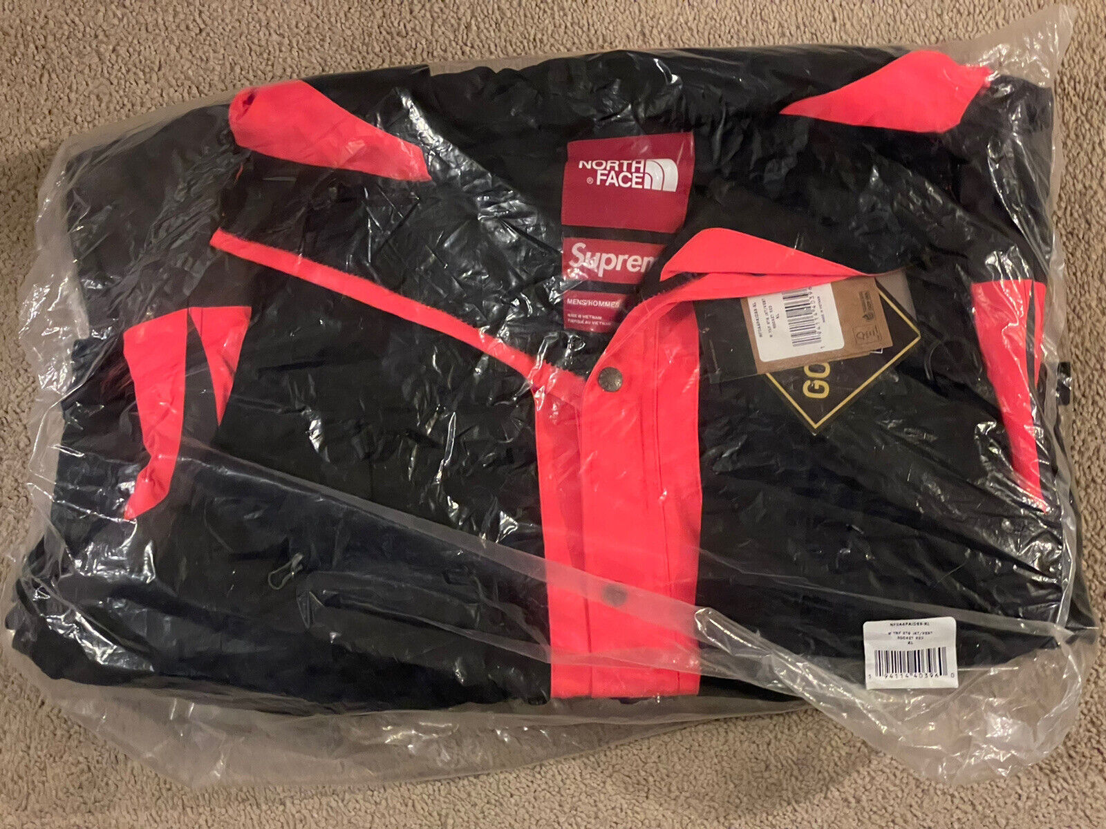 Supreme x The North Face RTG + Vest (Size XL) Bright Red SS20