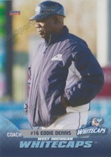 2019 West Michigan Whitecaps Eddie Dennis CO Detroit Tigers