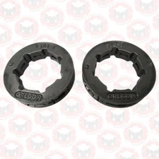 2 Genuine Oregon 68210 Power Mate Rim Sprocket 3/8-7 Tooth Standard 7 Spline