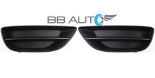 New Front Bumper Fog Light Lamp Covers Grille Set For 2001-2002 Toyota Corolla