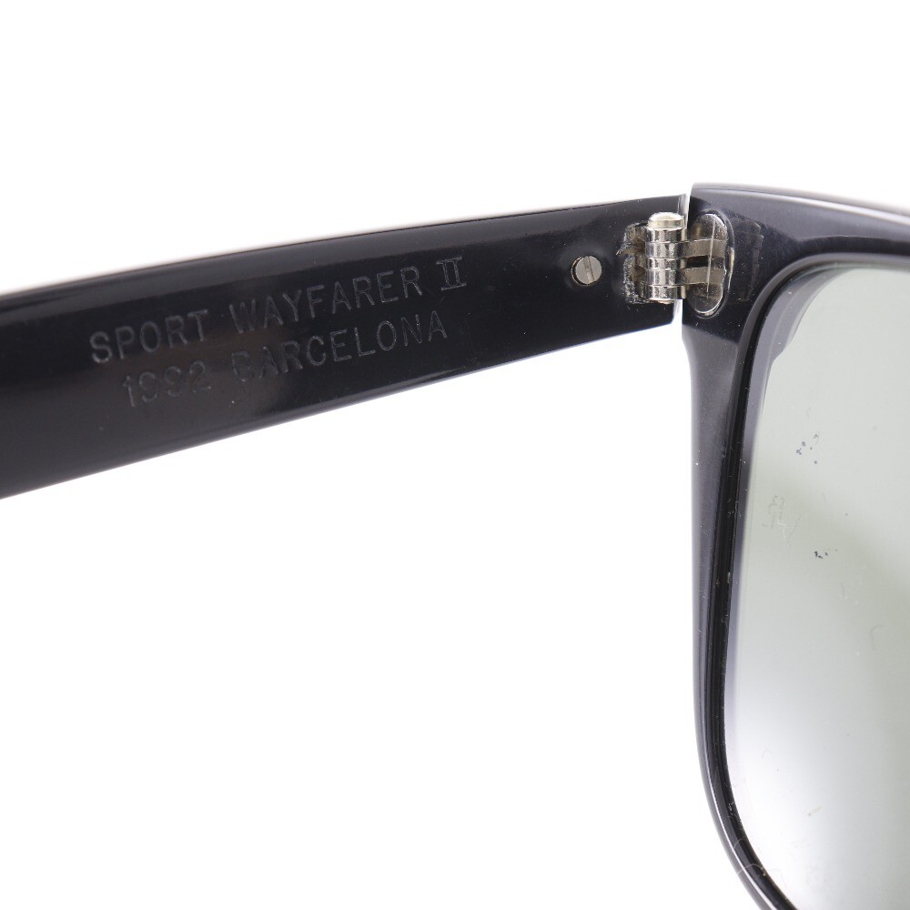 【Ray-Ban】レイバン バルセロナ オリンピック 1992 スポーツウェイファーラー2 ボシュロム プラスチック 黒/マルチカラー ユニセックス サングラス Ray-Ban Barcelona Olympics 1992 Sport Wayfarer II Bausch + Lomb