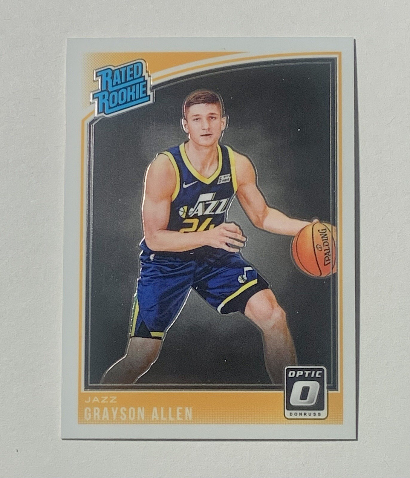 2018-19 Panini Donruss Optic Grayson Allen Rated Rookie #156 Utah Jazz