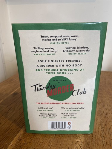 The Bullet that Missed by Richard Osman 2022 SIGNED & DATED UK 1st/1st HB - Picture 5 of 8