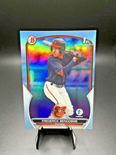 2023 Bowman 1st Edition FREDERICK BENCOSME SKY BLUE FOIL 1st Bowman SP Orioles