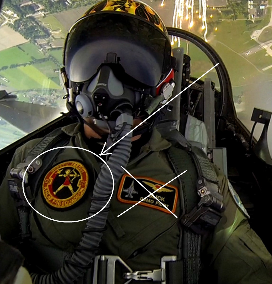 ROYAL NETHERLANDS AIRFORCE RNLAF KLu F-16 DEMO TEAM 323 SQN FLIGHT