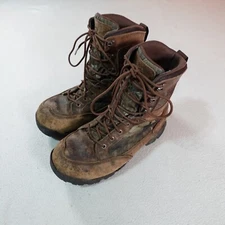 Danner Boots Mens 9 Brown Camo Cabalas 45013 Pronghorn Waterproof Leather Boot