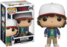 Funko Pop #424 Television Stranger Things Dustin With Compass Toy Figure