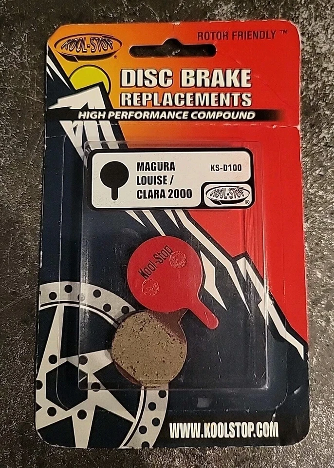 Zapatas de freno Koolstop D100 K/s Disc Mag Louise Clara 00 Louise Clara 2000 Magura Foto 2 de 4