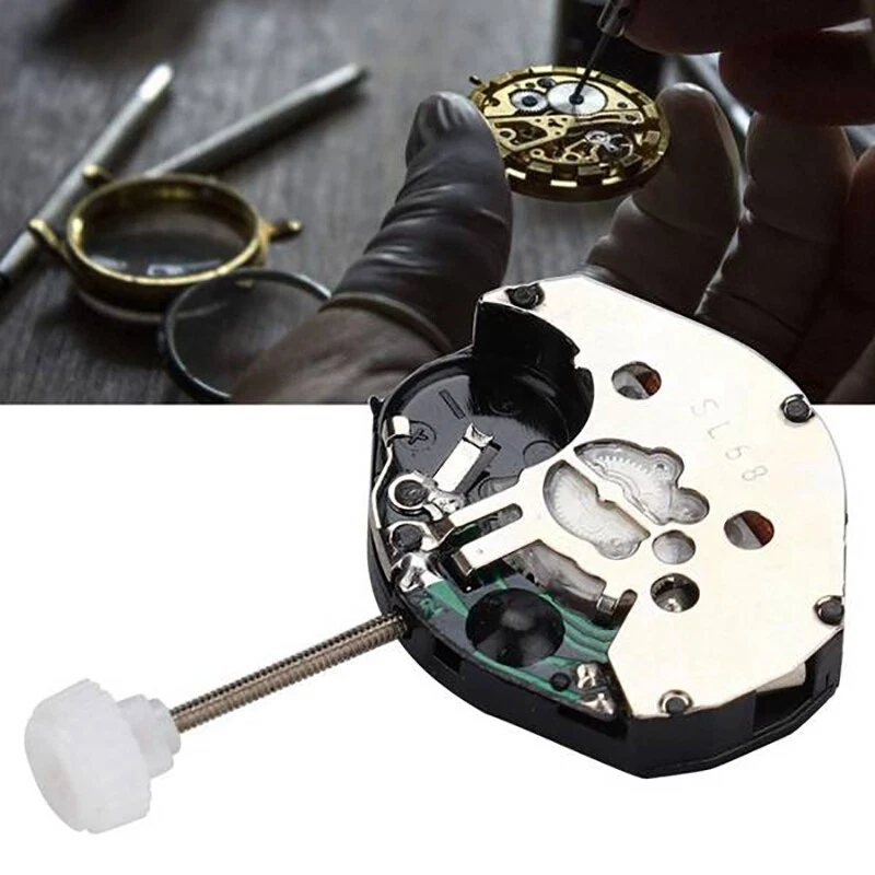3Pcs SL68 Quartz Watch Movement Clock Accessories DIY Watch