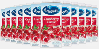 Oceanspray Cranberry Classic Sweet Juice Drink Ocean Spray - 12er Pack x 1 Liter