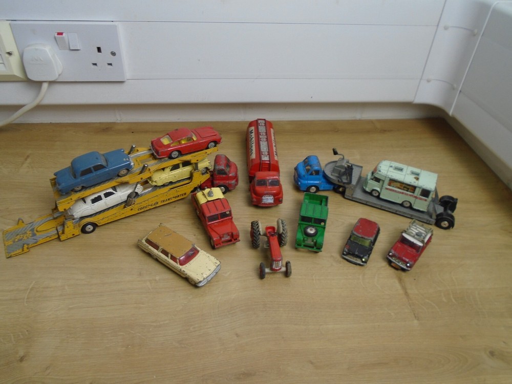 Job Lot of Vintage Corgi Toy Vehicles