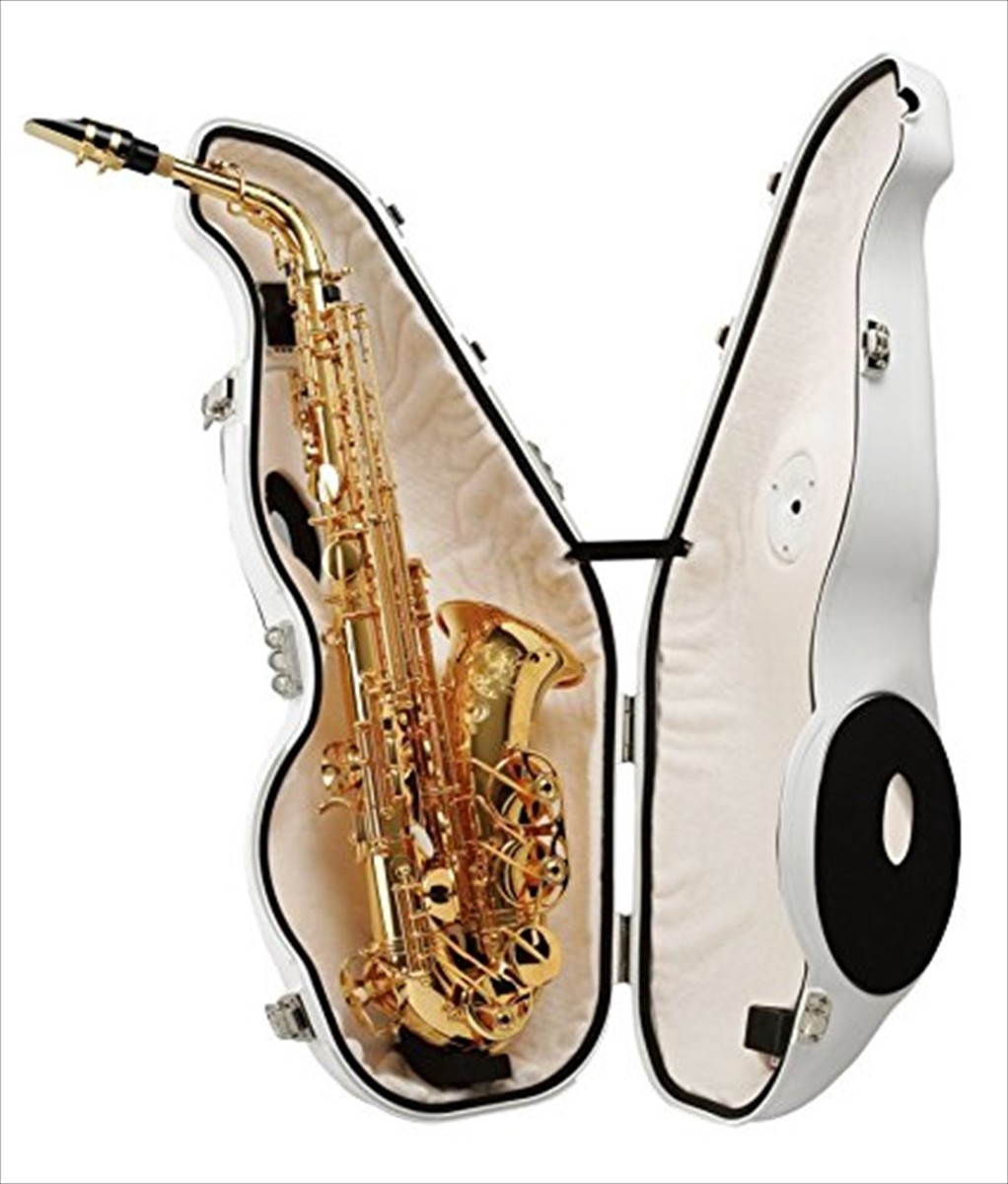 【BEST BRASS】 e-Sax ホワイト ES3-AS BEST BRASS e-SAX ES3-AS mute Silence mute for Alto Saxophone
