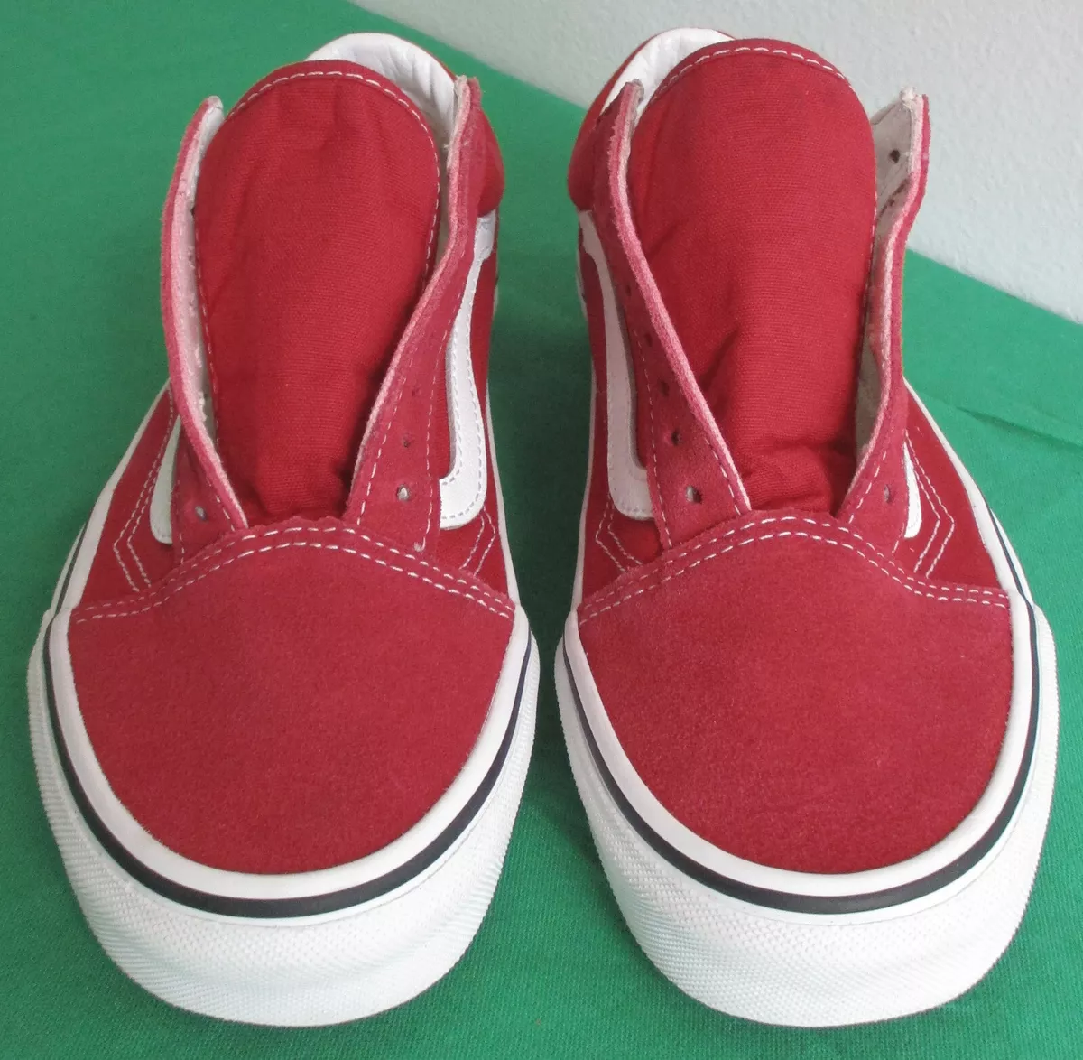 Vans Old Skool Skate Shoe - Racing Red