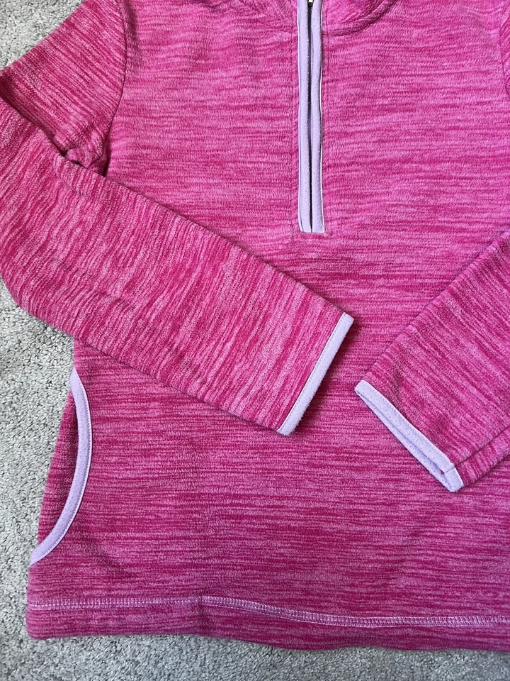 Sudadera Faded Glory Niñas Talla M (7/8) Rosa Manga Larga Foto 2 de 4