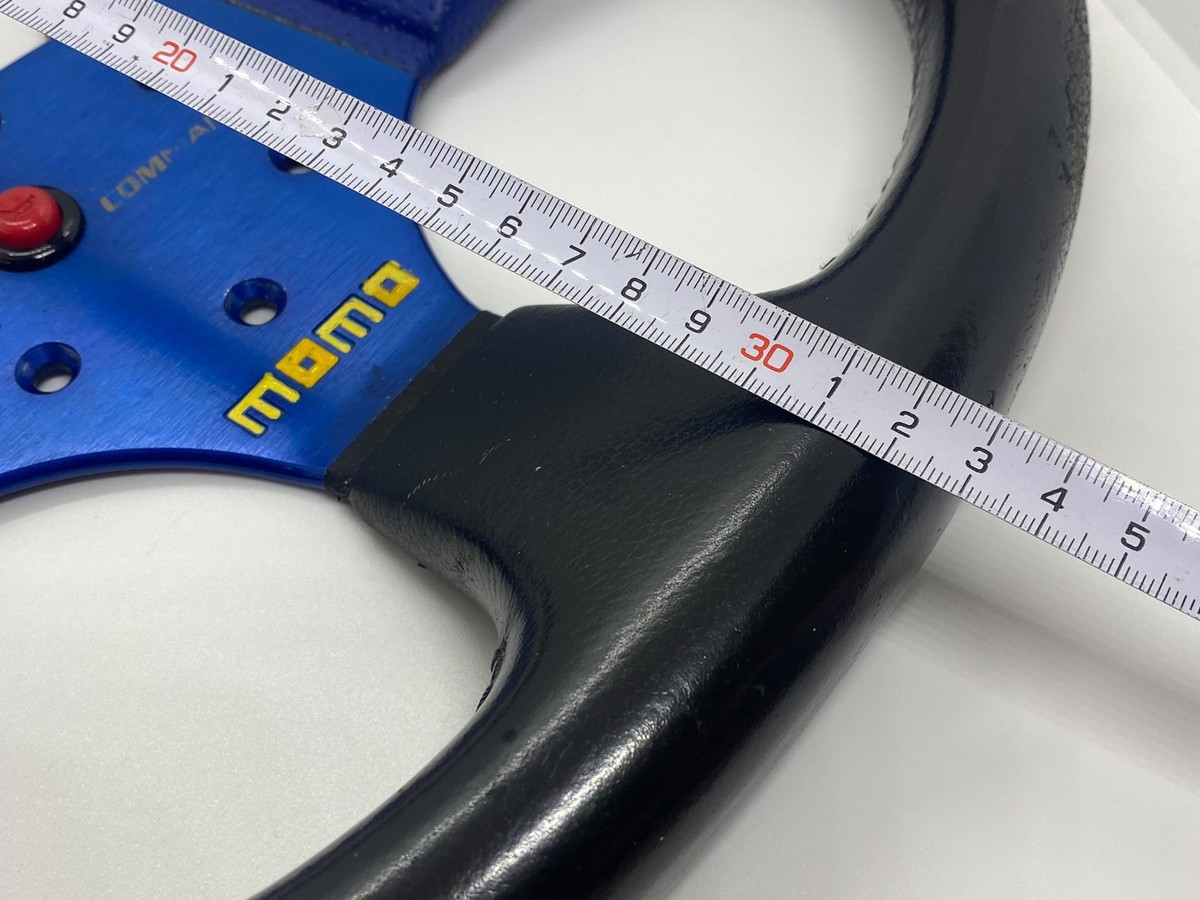 MOMO COMMAND Steering Blue Black KBA70251 F/S From Japan | eBay