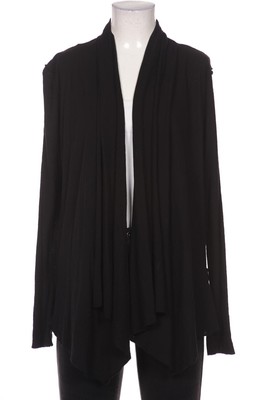 James Perse Strickjacke Damen Cardigan Jacke Gr. M Baumwolle Schwarz #84u32k0