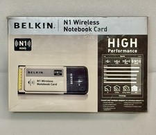 BELKIN N1 Wireless N Notebook MIMO 802.11n Card F5D8011