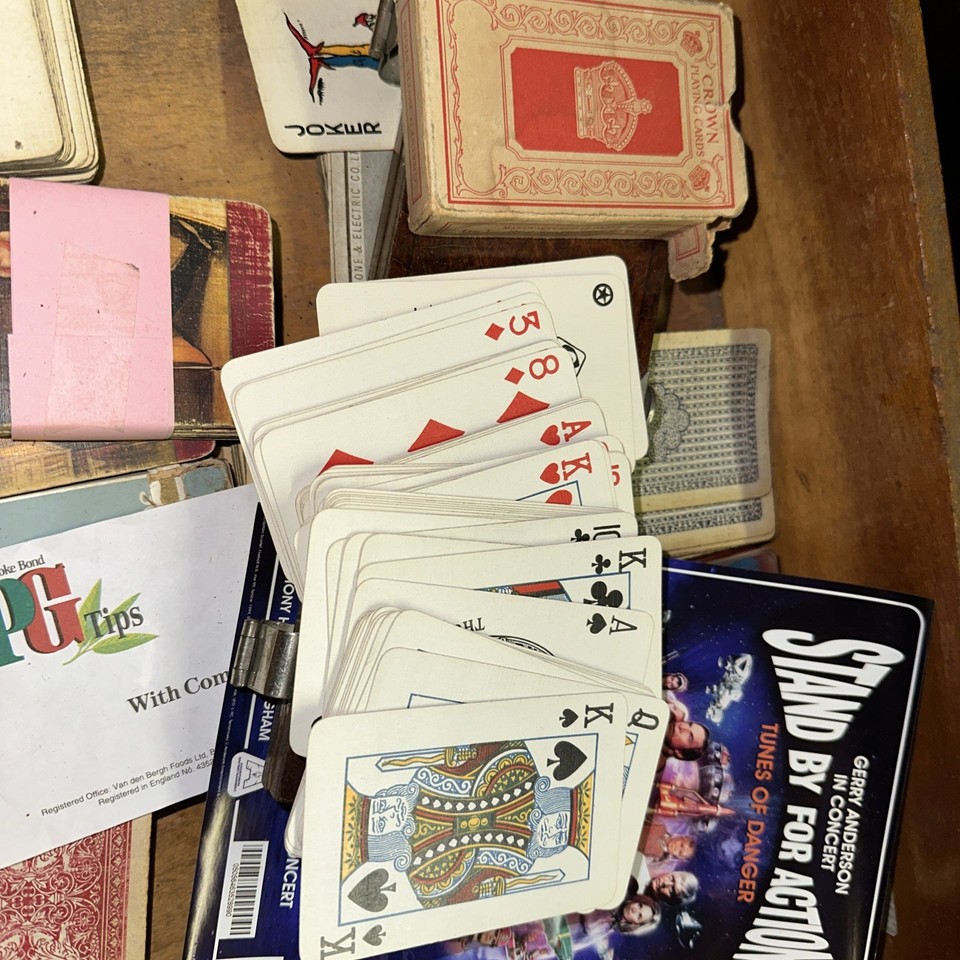Vintage ‘Thomas De La Rue’ Crown Playing Cards | eBay UK