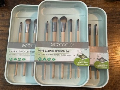 ECOTOOLS Daily Defined Eye Kit 5 Brush Set ET 1627 - 3 Pack