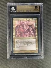 Arcades Sabboth - Legends - 1 of 1 PRISTINE BGS 10 - MTG ( 10 / 10 / 10 / 9.5 )
