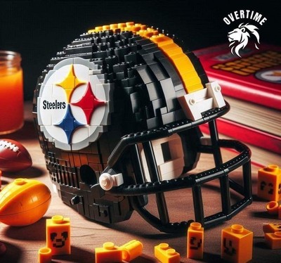 2026 NFL ConstructionHelmet Bausteine Helm Football kreatives Spielzeug  