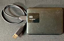WD easystore 2TB External Drive USB 3.0 USB-A USB-Powered Black WDBKUZ0020BBK-EB