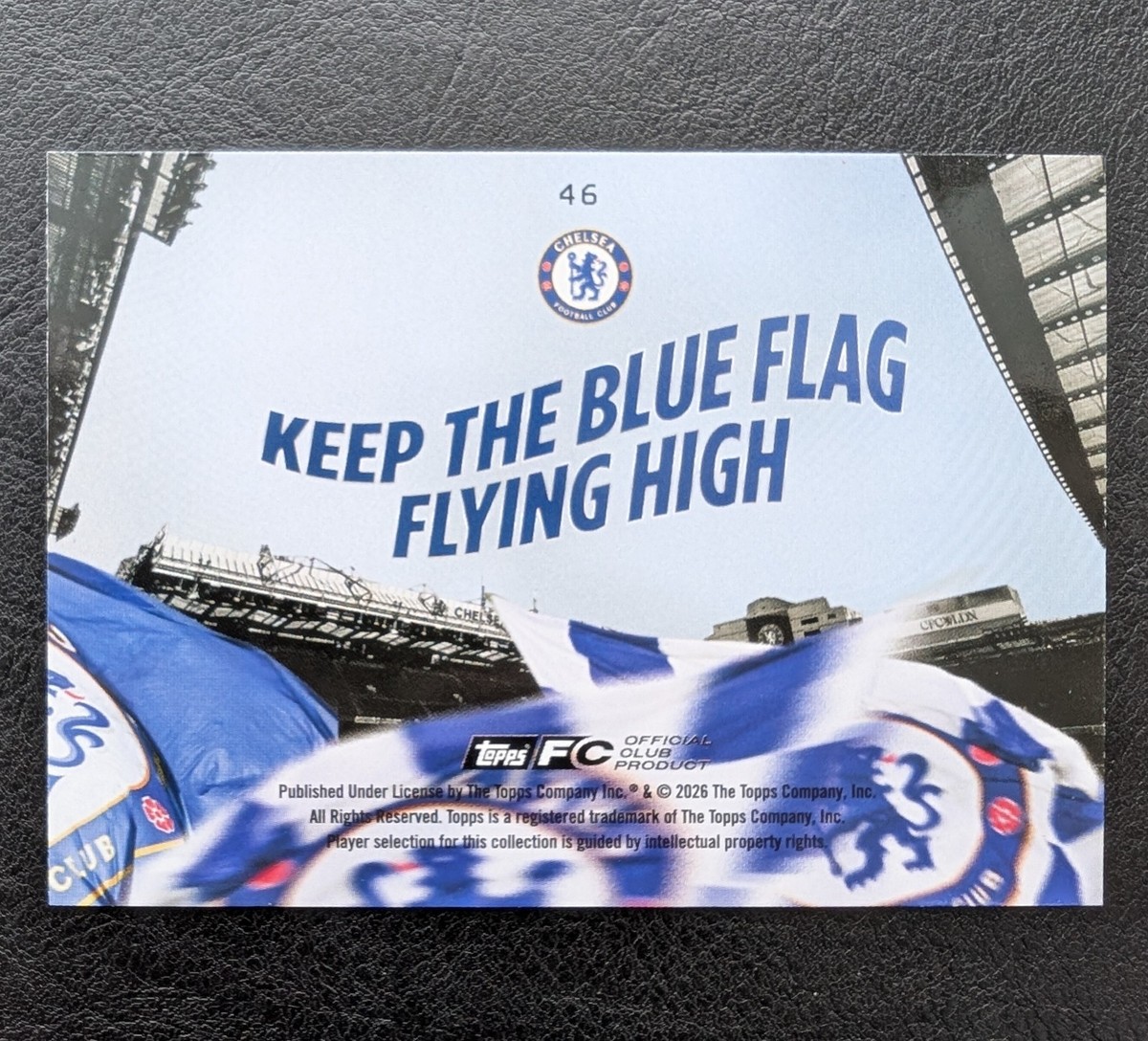 Frank Lampard Topps Chelsea Team Set 2025/26 Chelsea FC #46 Soccer