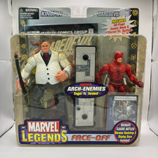ToyBiz Marvel Legends Face-Off White Kingpin vs. Daredevil 2006 Figures Free Shp