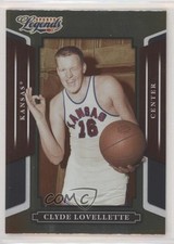 2008 Donruss Americana Sports Legends Clyde Lovellette #14 HOF 0b3