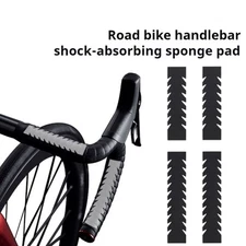 ENLEE 1 Set Bicycle Handlebar EVA Shock Absorber Pad Strap Protection Cycling