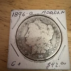 1896-O Morgan Silver Dollar