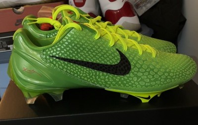 Nike Kobe 6 Vapor Edge Grinch Cleats Size 16 FQ7645-300 Brand New