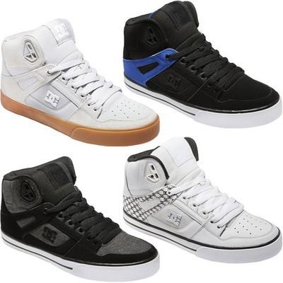DC Shoes Herren Pure High Top Leder Skateboarding Turnschuhe Sneaker Schuhe