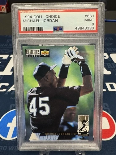 1994 Collectors Choice Michael Jordan PSA 9
