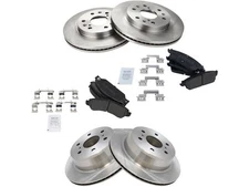 For 2007 Chevrolet Avalanche Brake Pad and Rotor Kit Front and Rear 58515NDNT
