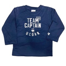 UConn Huskies Toddler Team Captain Long Sleeve T-Shirt - Sizes 2T-5T