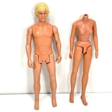 1978 VINTAGE Luke Skywalker Princess Leia Body 12" in Kenner Figures