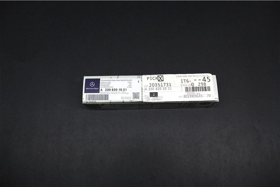 MERCEDES-BENZ R230 CLASE SL GENUINO MARCADOR LATERAL DERECHO PARACHOQUES LUZ INTERMITENTE Foto 4 de 4