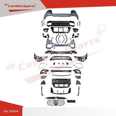 Body Kit Fit MERCEDES BENZ GLS X167 GLS63 AMG 2020 2021 Front Rear