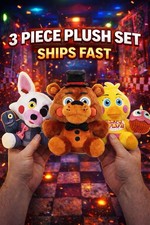 Five Nights at Freddy s FNAF 2 Plush Jazwares 8" Lot OF 3 - NWT