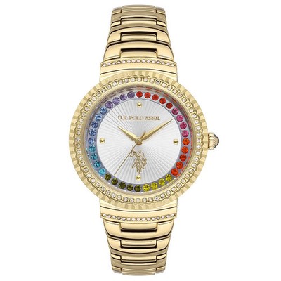 U.S. Polo Assn. USPA2056-02 Gold Tone, Stainless steel Women's Wristwatch