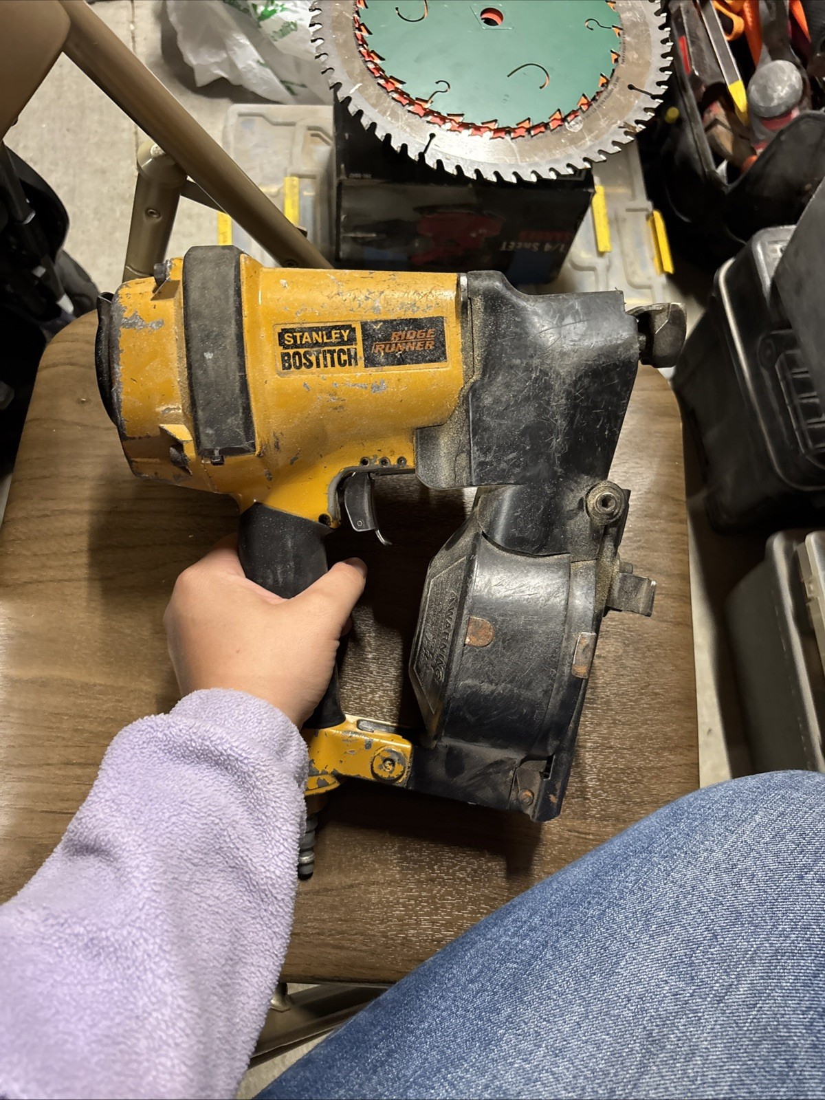 Stanley Bostitch Pneumatic Roofing Nailer